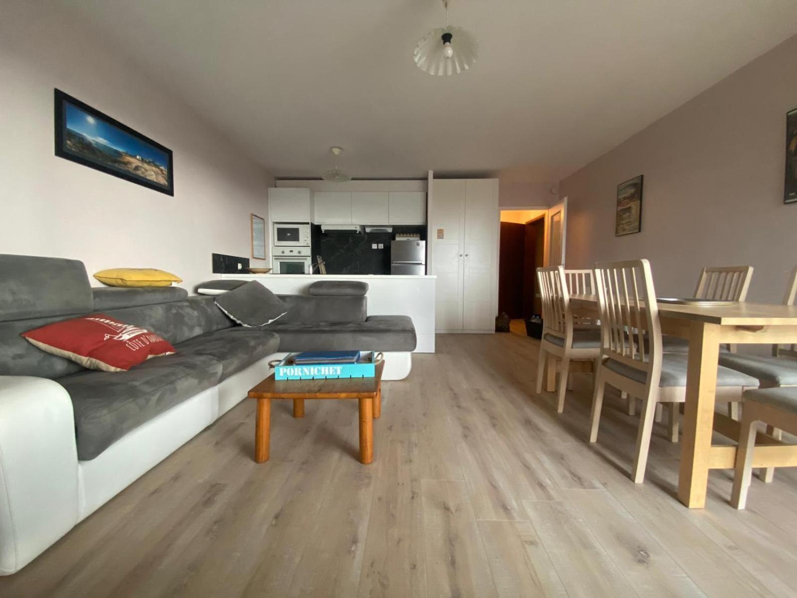 Appartement T3 - 4 Personnes - Face Ocean - Thalasso Pornichet Exteriér fotografie